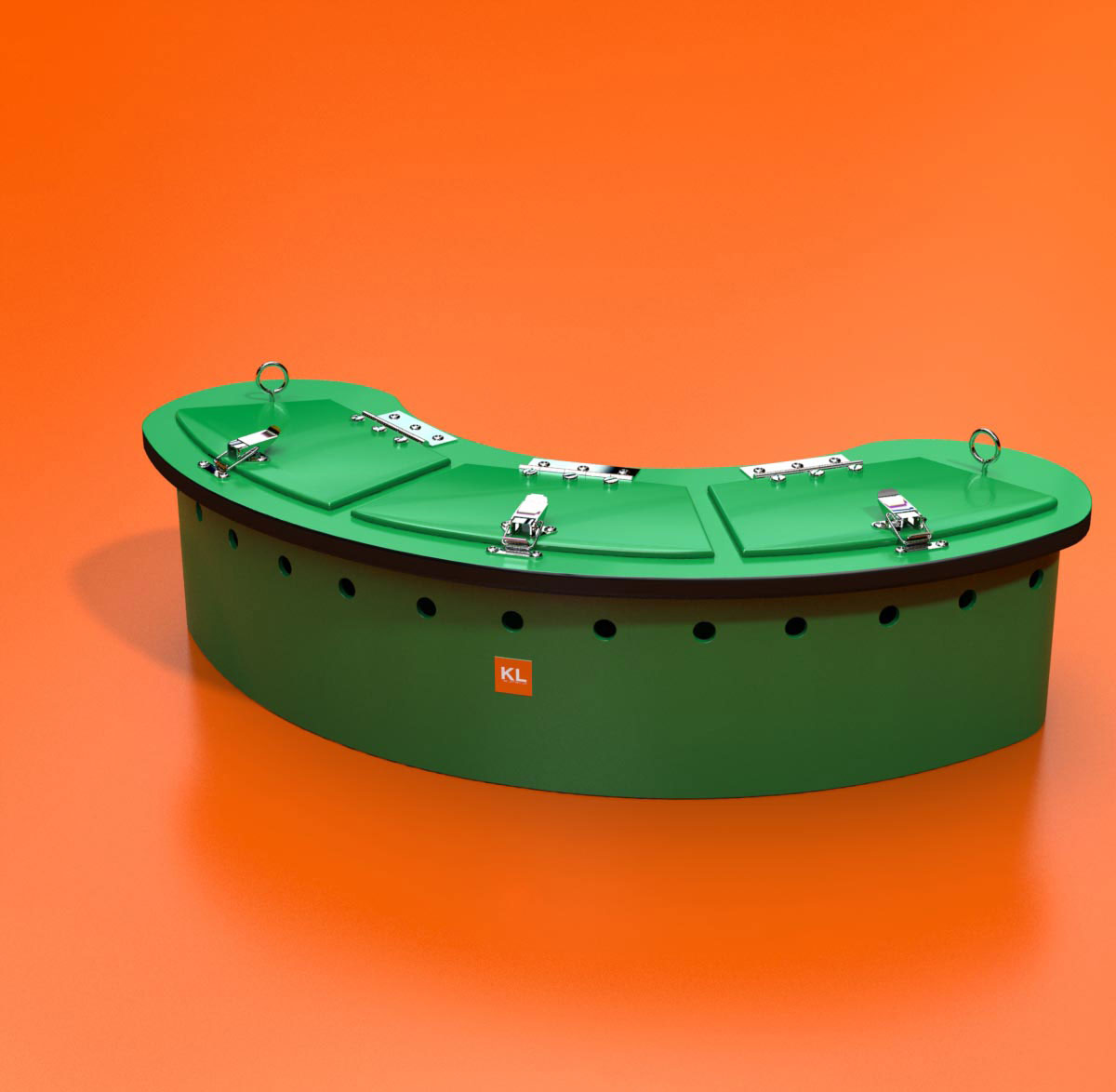 3D CGI - FB300, Tripple Ferret Box