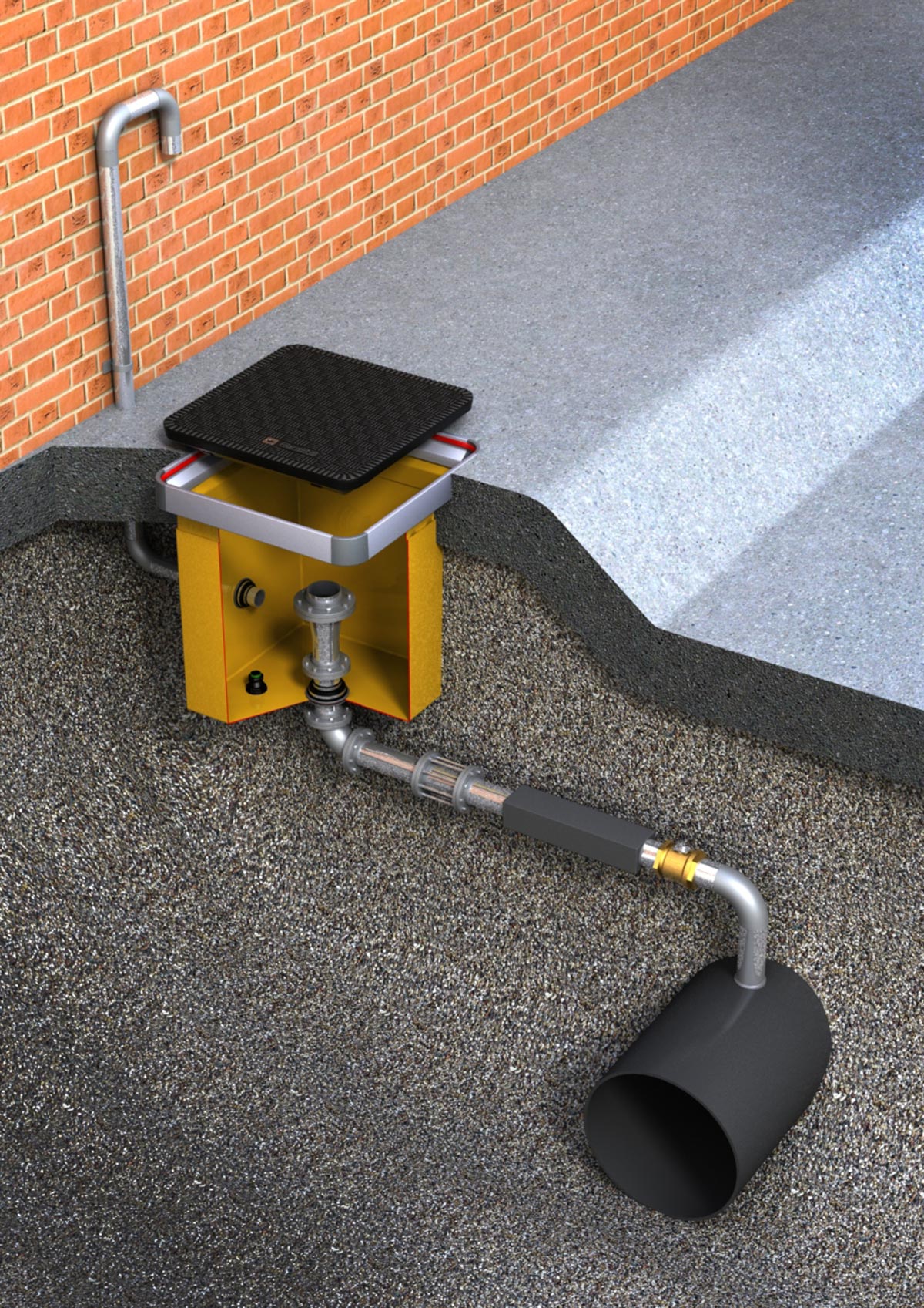 3D CGI - Watermains Access System