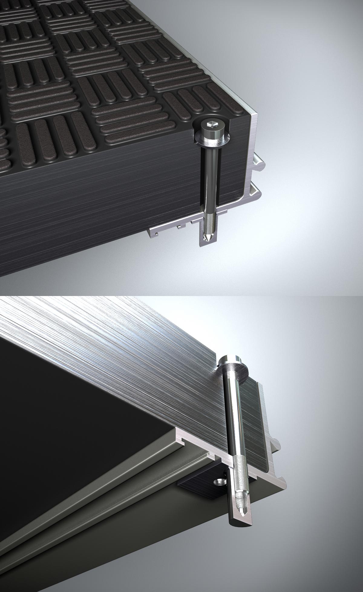 3D CGI - Cover Locking System