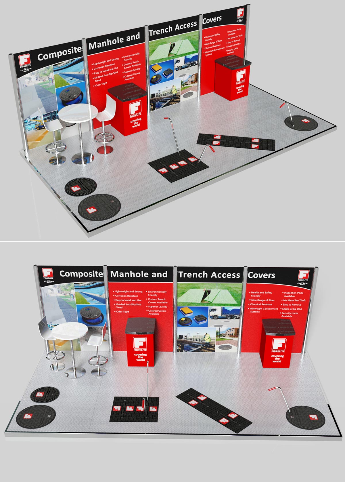 3D CGI - Exhibition Stand Visualisation