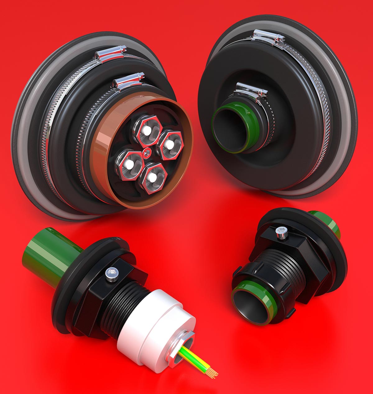 3D CGI - Pipe Sealkits