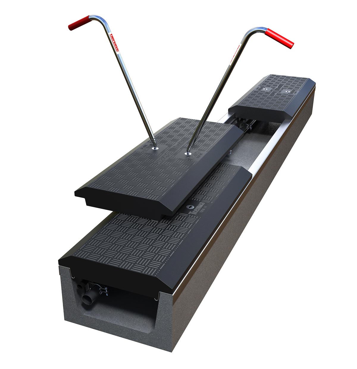 3D CGI - Precast Trench