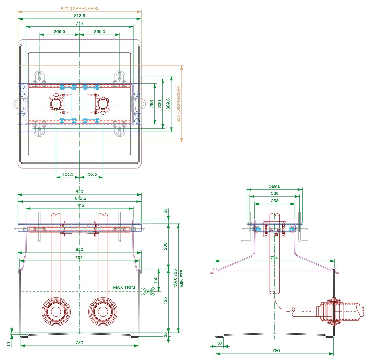 CAD - Dispenser System