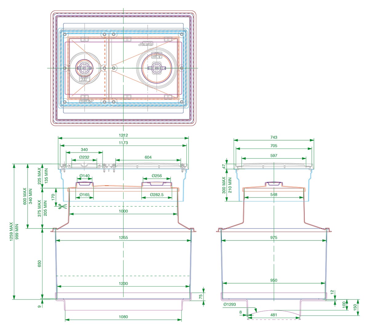 CAD - Waste Oil Transition Sump
