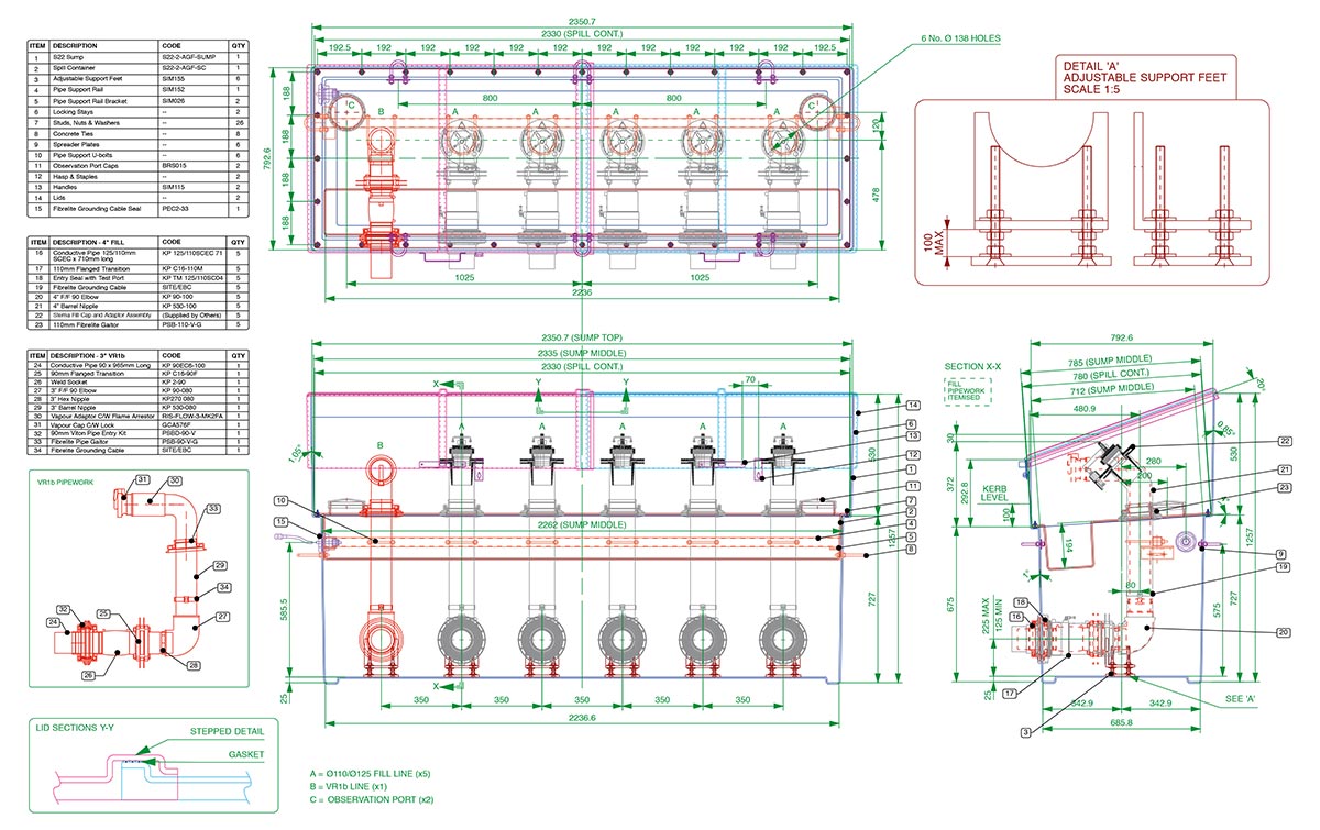 CAD - Above Ground Fill System