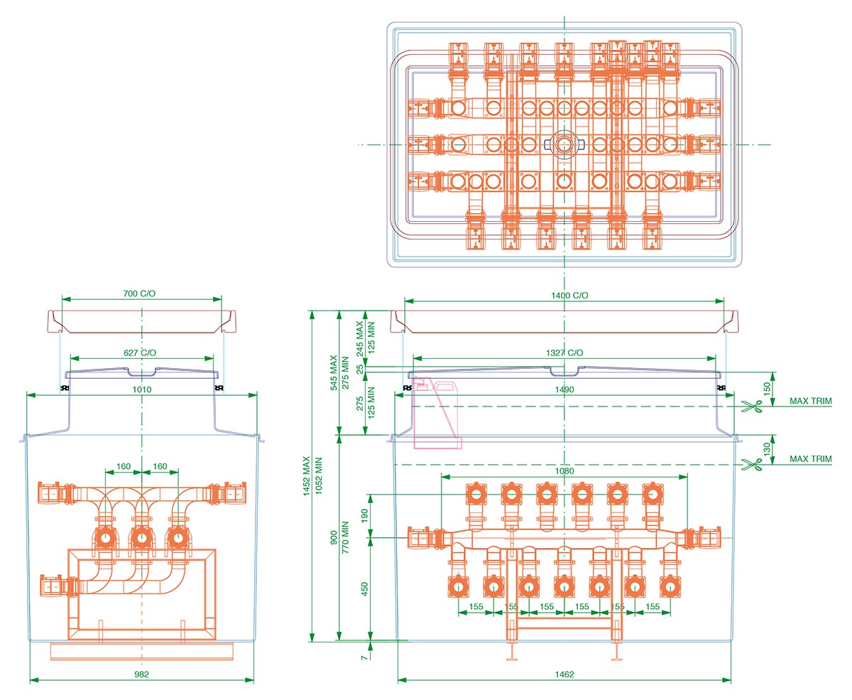 CAD - Manifold Sump System