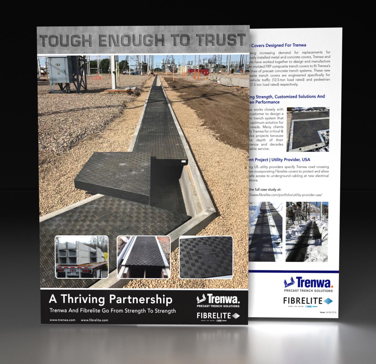 Graphic Design - Precast Trench Brochure