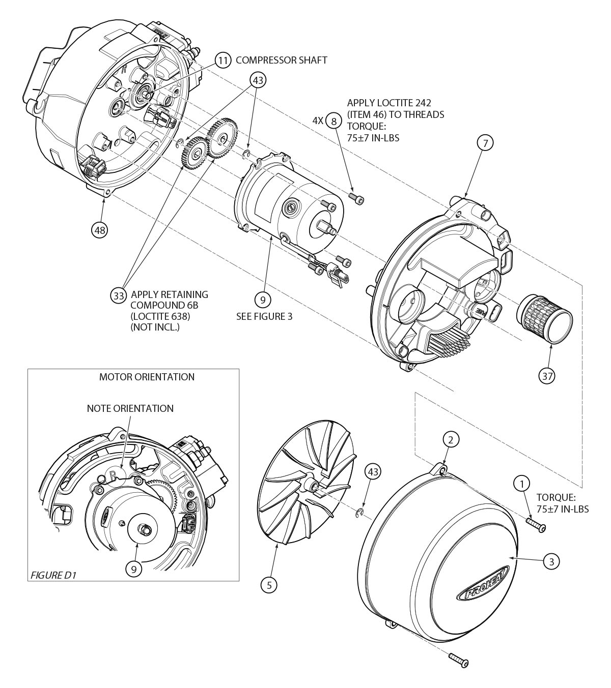 Technical Illustration - Compressor Unit