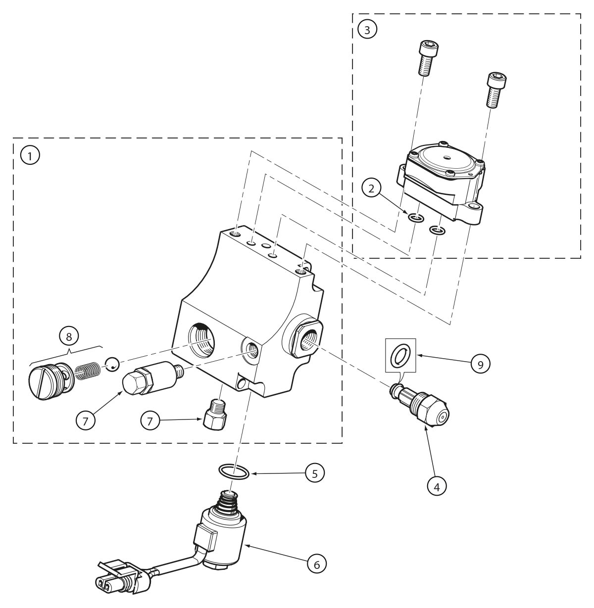 Technical Illustration - Fuel Delivery Unit