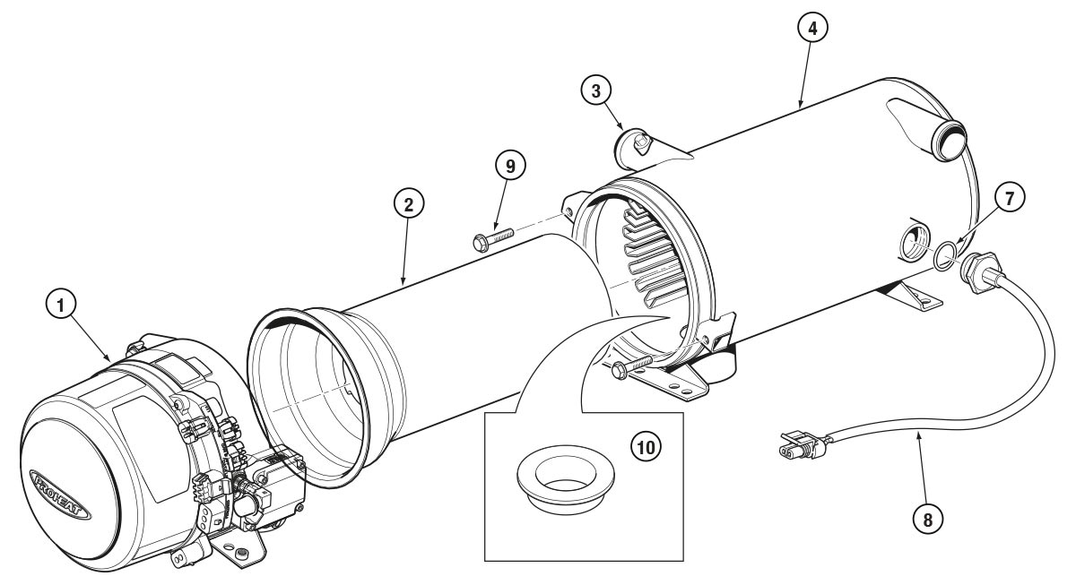 Technical Illustration - Heater