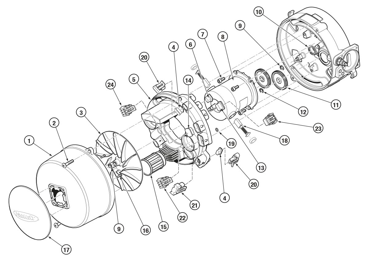 Technical Illustration - Heater Burner Head